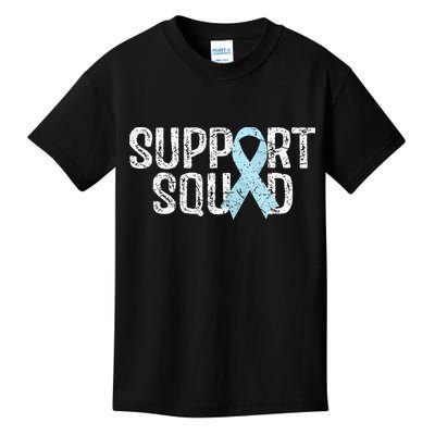 Support Squad Prostate Cancer Awareness Kids T-Shirt