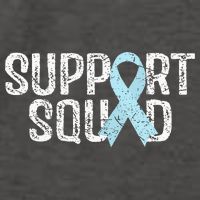 Support Squad Prostate Cancer Awareness Vector Backpack