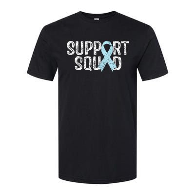 Support Squad Prostate Cancer Awareness Softstyle® CVC T-Shirt