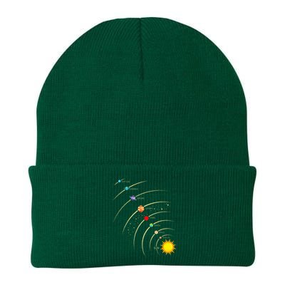 Solar System Planets & Orbit Educational Astrology Knit Cap Winter Beanie