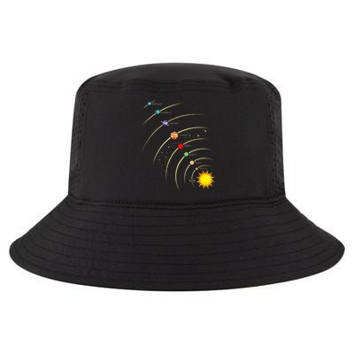 Solar System Planets & Orbit Educational Astrology Cool Comfort Performance Bucket Hat