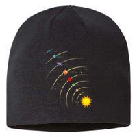 Solar System Planets & Orbit Educational Astrology Sustainable Beanie