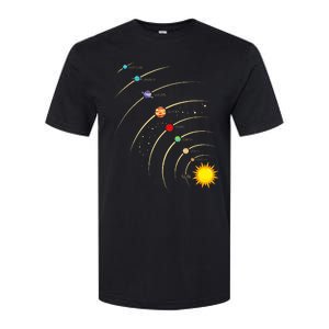 Solar System Planets & Orbit Educational Astrology Softstyle CVC T-Shirt