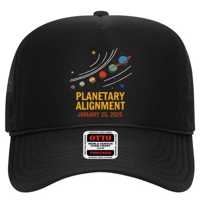 System Solar Planets Planetary Alignment January 25th 2025 Trucker Hat