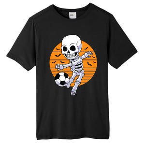 Skeleton Soccer Player Boy Funny Halloween Tall Fusion ChromaSoft Performance T-Shirt