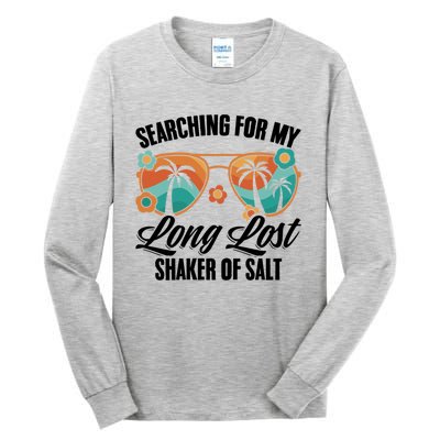 Seasoning Salt Pepper Cooking Salt Lover Gift Tall Long Sleeve T-Shirt