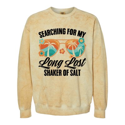 Seasoning Salt Pepper Cooking Salt Lover Gift Colorblast Crewneck Sweatshirt