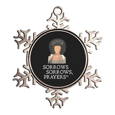 Sorrows Sorrows Prayers Metallic Star Ornament