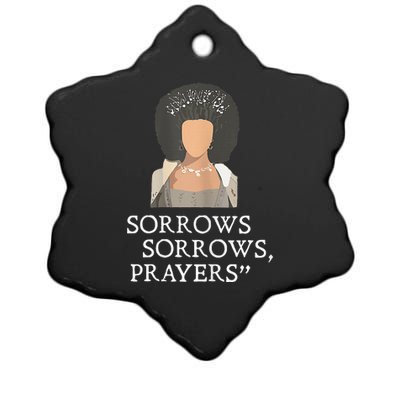 Sorrows Sorrows Prayers Ceramic Star Ornament