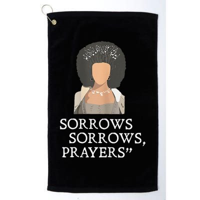 Sorrows Sorrows Prayers Golf Towel