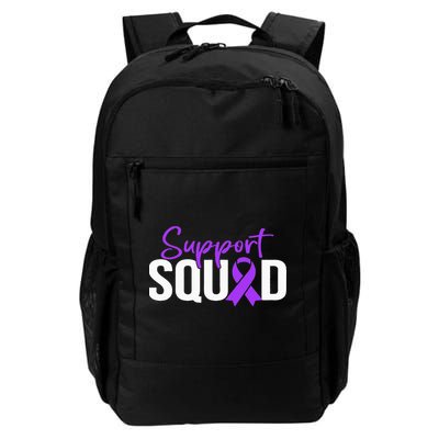 Support Squad Purple Warrior Domestic Violence Awareness Backpack