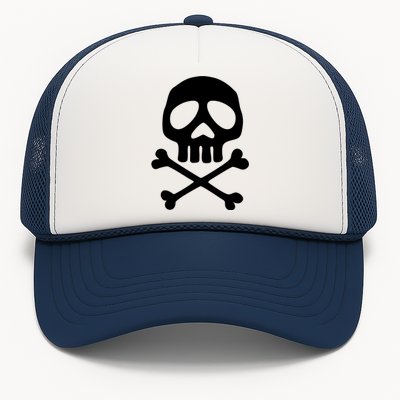 Skull Space Pirate Captain Party Halloween Day Of The Dead Cool Gift Trucker Hat