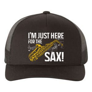 Saxophone Saxophone Player Jazz Yupoong Adult 5-Panel Trucker Hat