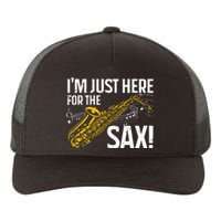 Saxophone Saxophone Player Jazz Yupoong Adult 5-Panel Trucker Hat