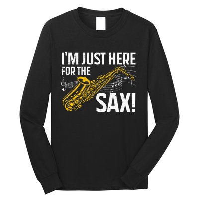 Saxophone Saxophone Player Jazz Long Sleeve Shirt