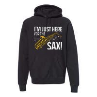 Saxophone Saxophone Player Jazz Premium Hoodie