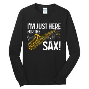 Saxophone Saxophone Player Jazz Tall Long Sleeve T-Shirt