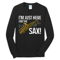 Saxophone Saxophone Player Jazz Tall Long Sleeve T-Shirt