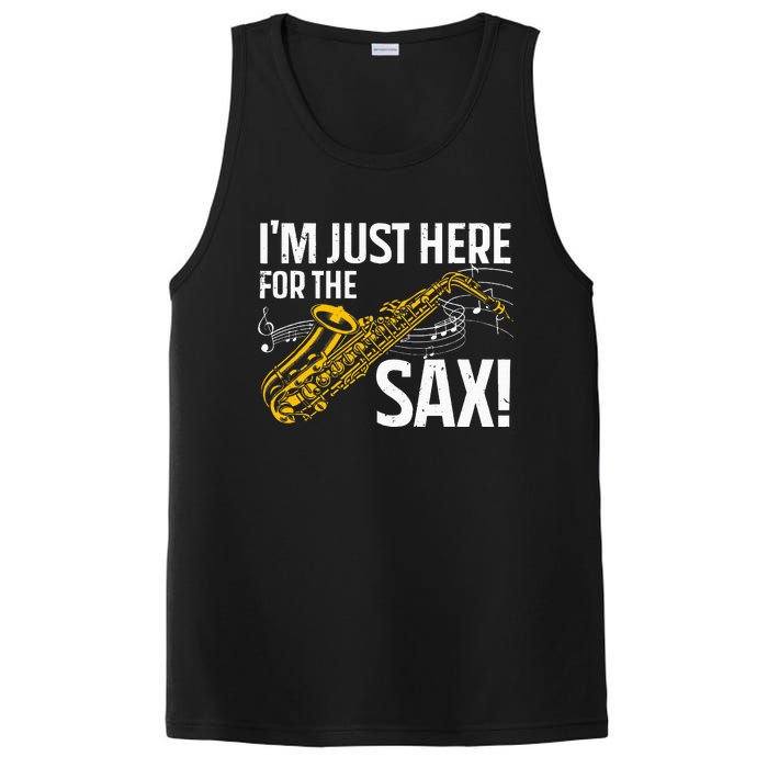 Saxophone Saxophone Player Jazz PosiCharge Competitor Tank