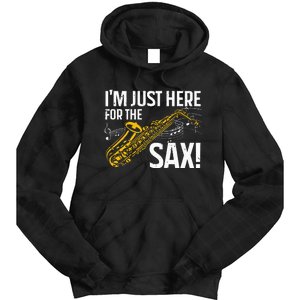 Saxophone Saxophone Player Jazz Tie Dye Hoodie