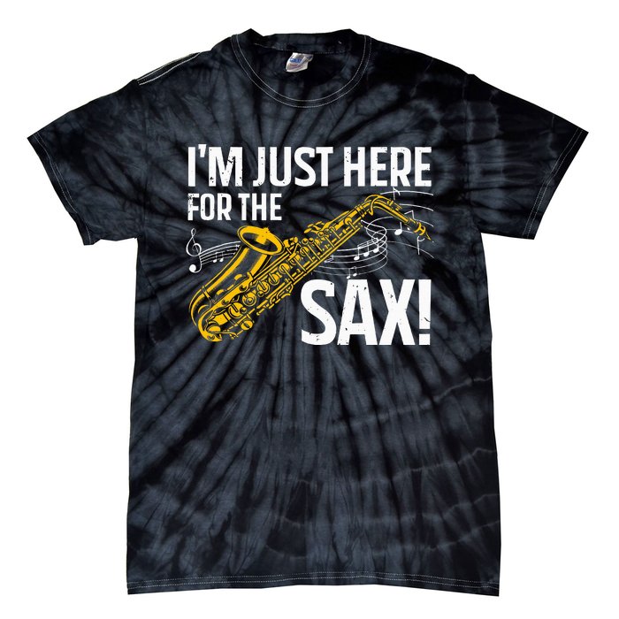 Saxophone Saxophone Player Jazz Tie-Dye T-Shirt