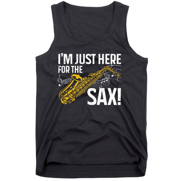 Saxophone Saxophone Player Jazz Tank Top