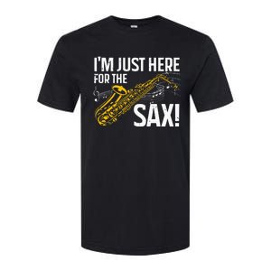 Saxophone Saxophone Player Jazz Softstyle CVC T-Shirt