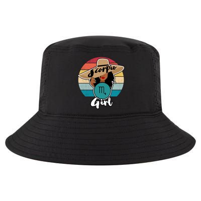 Scorpio Sign Queen Happy Birthday October To November Gift Cool Comfort Performance Bucket Hat