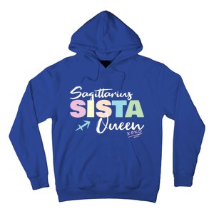 Sagittarius Sista Queen Zodiac Sign Proud Sagittarius Meaningful Gift Hoodie