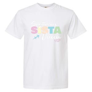 Sagittarius Sista Queen Zodiac Sign Proud Sagittarius Meaningful Gift Garment-Dyed Heavyweight T-Shirt