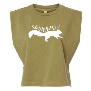 Squirrel Garment-Dyed Women's Muscle Tee