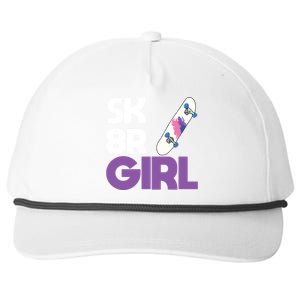 Sk8r – Skateboard Queen Skateboarding Tricks Skate Gift Snapback Five-Panel Rope Hat