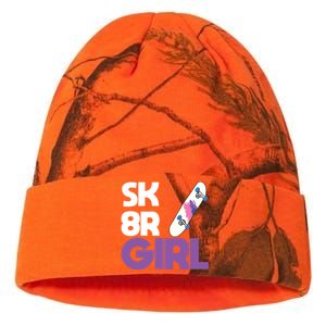 Sk8r – Skateboard Queen Skateboarding Tricks Skate Gift Kati Licensed 12" Camo Beanie