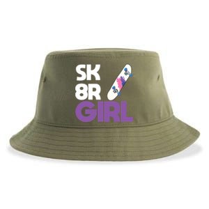 Sk8r – Skateboard Queen Skateboarding Tricks Skate Gift Sustainable Bucket Hat