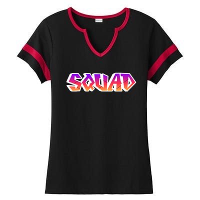 Squad Ladies Halftime Notch Neck Tee