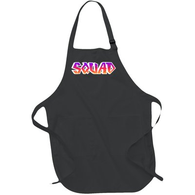 Squad Full-Length Apron With Pockets