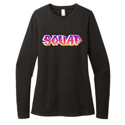 Squad Womens CVC Long Sleeve Shirt