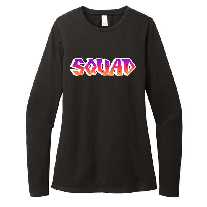 Squad Womens CVC Long Sleeve Shirt