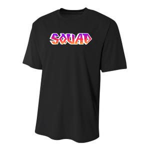 Squad Youth Performance Sprint T-Shirt