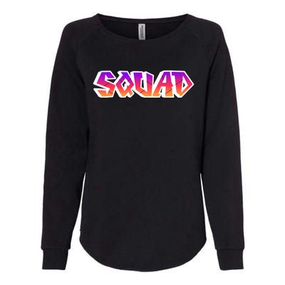 Squad Womens California Wash Sweatshirt