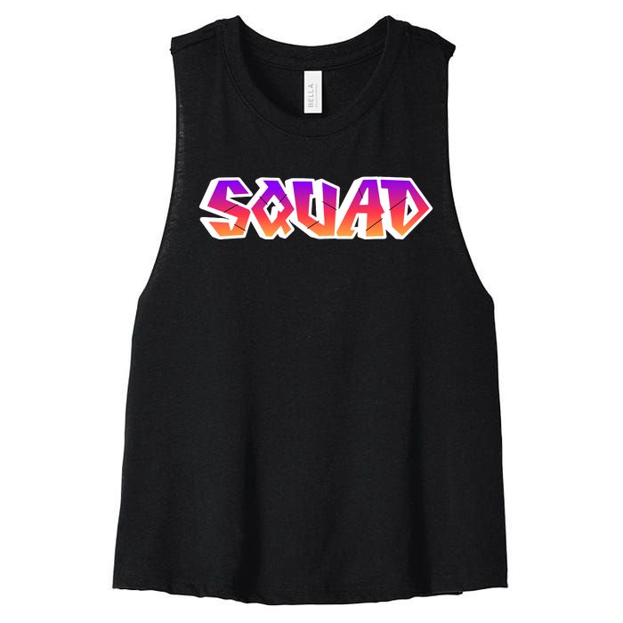 Squad Women's Racerback Cropped Tank