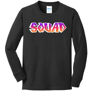 Squad Kids Long Sleeve Shirt