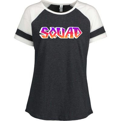 Squad Enza Ladies Jersey Colorblock Tee