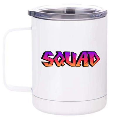 Squad 12 oz Stainless Steel Tumbler Cup