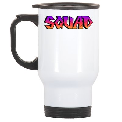 Squad Stainless Steel Travel Mug