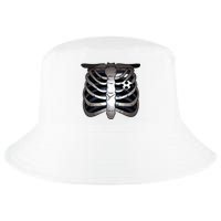 Skeleton Soccer Rib Cage Soccer Lover Halloween Costume Boy Cool Comfort Performance Bucket Hat