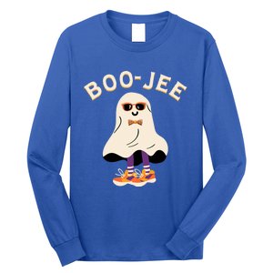 Spooky Season Retro Ghost Halloween Costume Boujee Boojee Meaningful Gift Long Sleeve Shirt