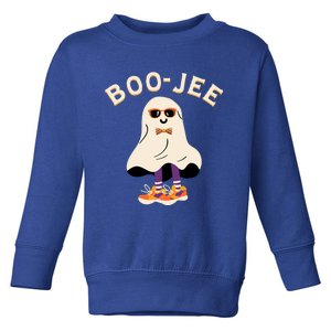 Spooky Season Retro Ghost Halloween Costume Boujee Boojee Meaningful Gift Toddler Sweatshirt