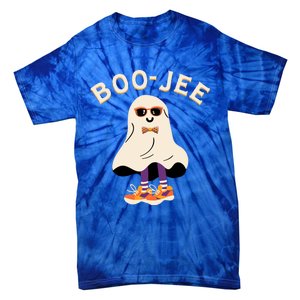 Spooky Season Retro Ghost Halloween Costume Boujee Boojee Meaningful Gift Tie-Dye T-Shirt