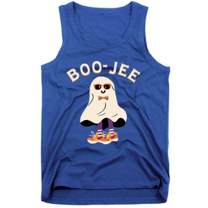 Spooky Season Retro Ghost Halloween Costume Boujee Boojee Meaningful Gift Tank Top